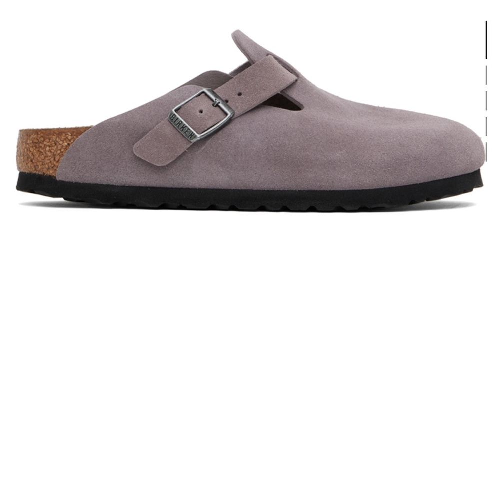 Birkenstock Boston clogs “Faded Purple”